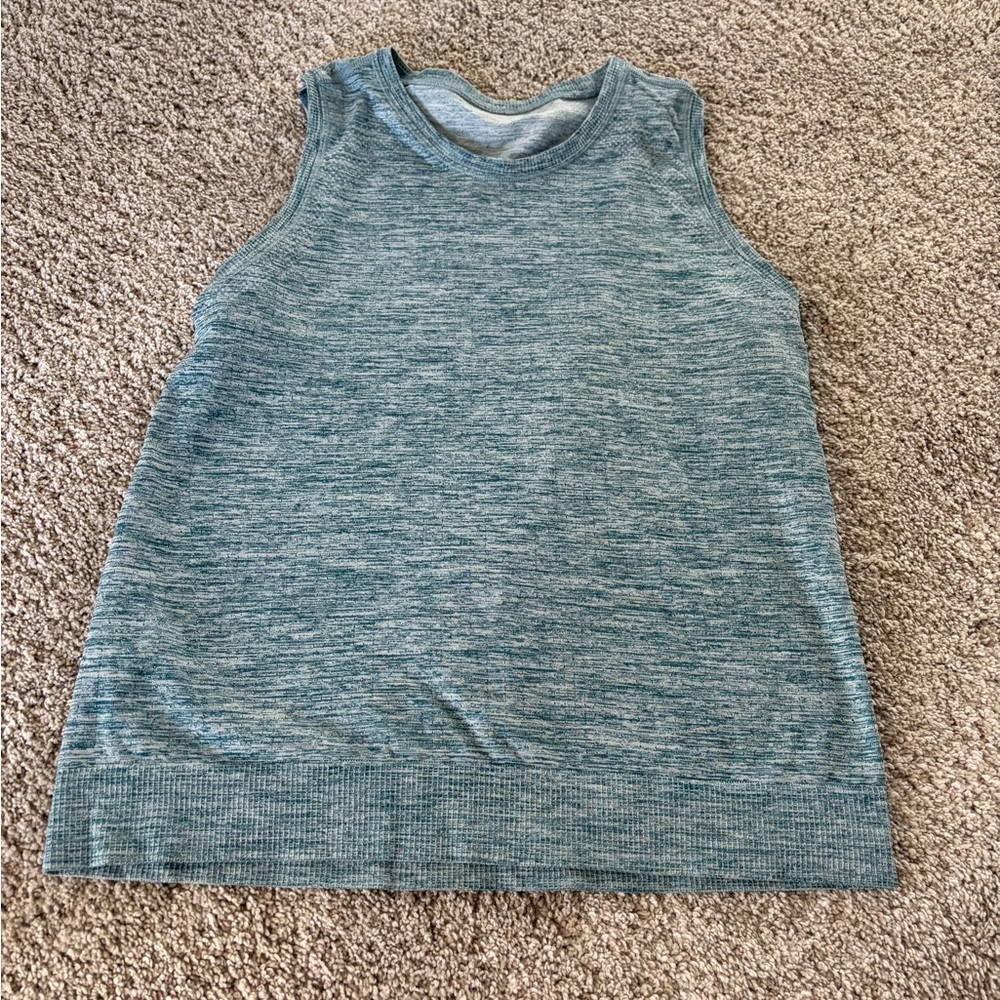 Athleta Women's Momentum Tank Top Heather Green (M)